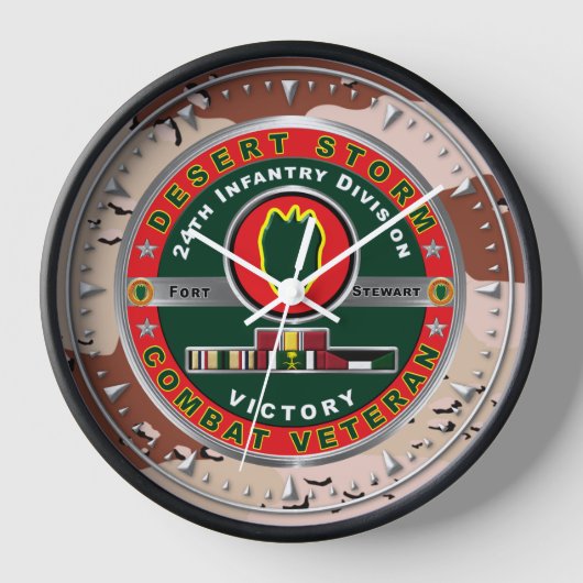 24e divisie infanterie woestijn Storm veteraan (Voorkant)
