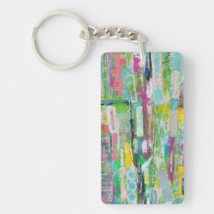 24e en belangrijkste acryl Sleutelhanger