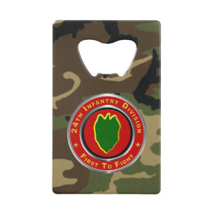 24e Gemechaniseerde Infanteriedivisie Creditkaart Flessenopener