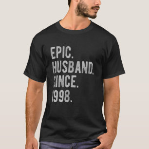 24e huwelijksanier voor zijn epische echtgenoot Si T-shirt