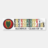 24e Infanteriediv U Zuidwest-Azië Zelfklever Bumpersticker (Voorkant)