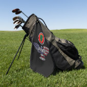 24e Infanteriedivisie Adelaar Veteraan Golfhanddoek (Groen)