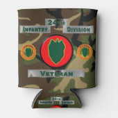 24e Infanteriedivisie Blikjeskoeler (Voorkant)