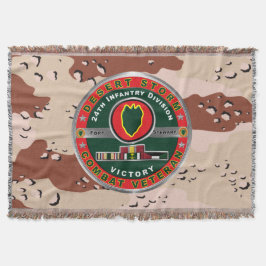 24e Infanteriedivisie Desert Storm-veteraan Deken
