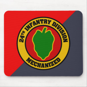 24e infanteriedivisie Mousepad Muismat