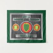 24e Infanteriedivisie Wandkleed (Voorkant (horizontaal))