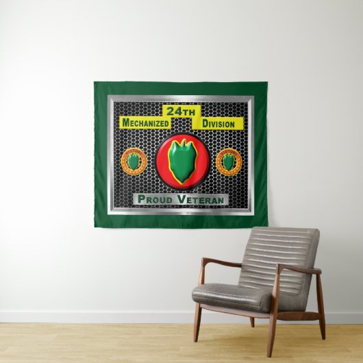 24e Infanteriedivisie Wandkleed (In Situ (horizontaal))