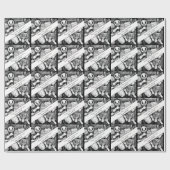 24e Jubileum bewerkbaar Cadeaupapier (Vlak)