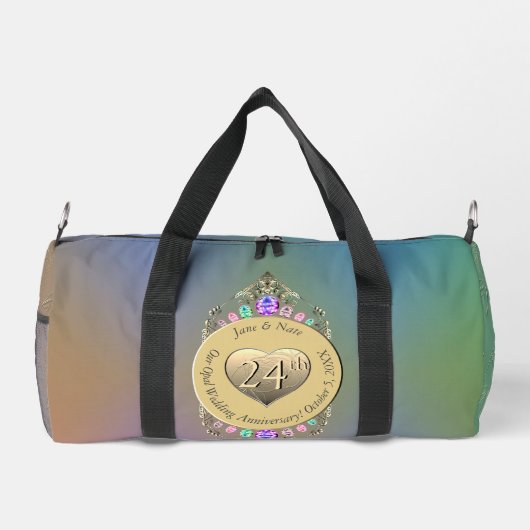 24e Opal Bruiloft Jubileum Plunjezak (Achterkant)