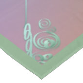 24e Opal Bruiloft Jubileum Tafelkleed (Gekanteld)