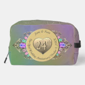 24e Opal Bruiloft Jubileum Toilettasje (Achterkant)