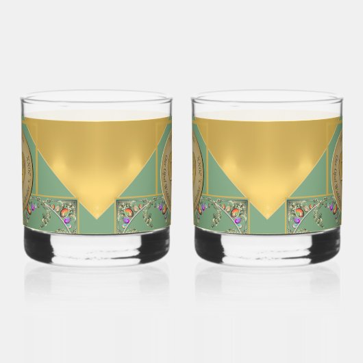 24e Opal Jubileum Drinkware Set Whisky Glas (Rechts)