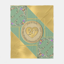 24e Opal Jubileum Fleece Deken