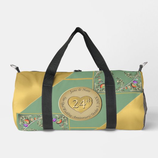 24e Opal Jubileum Print Cut Sew Bag Plunjezak (Voorkant)