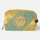 24e Opal Jubileum Print Cut Sew Bag Toilettasje (Achterkant)