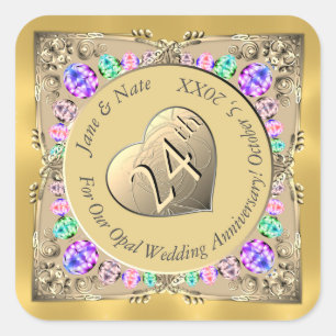 24e Opal Jubileum Sticker