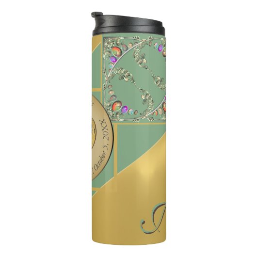 24e Opal Jubileum Thermal Tumbler Thermosbeker (Geroteerd rechts)