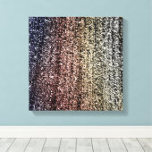 24e patroon; abstractie canvas afdruk (Insitu (Houten vloer))