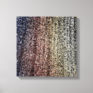 24e patroon; abstractie canvas afdruk