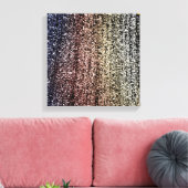 24e patroon; abstractie canvas afdruk (Insitu (Woonkamer))