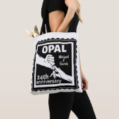 24e trouwdag traditionele opal tote bag (Dichtbij)