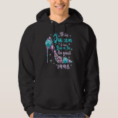  24e verjaardag Deze koningin werd geboren in Augu Hoodie (Voorkant)