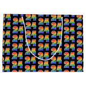 24e verjaardag: Fun Rainbow Event Nummer 24 Patroo Groot Cadeauzakje (Achterkant)