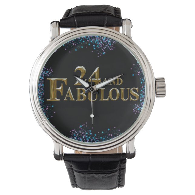 24e verjaardag horloge (Voorkant)