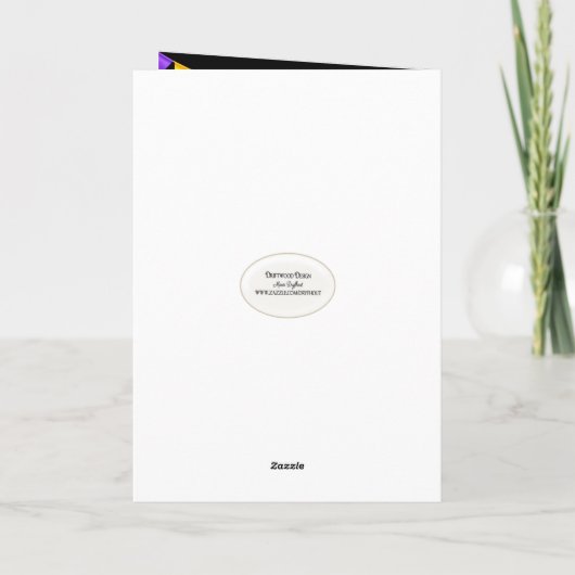 24e verjaardag Sparkler in bierglas Kaart (Achterkant)