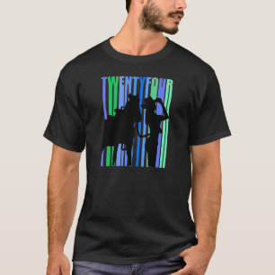 24e verjaardag van de 24e verjaardag van de vrouwe t-shirt