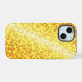 24k goudblad iPhone 15 case (Achterkant horizontaal)