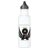 24oz waterfles White RushCamp! Waterfles (Links)