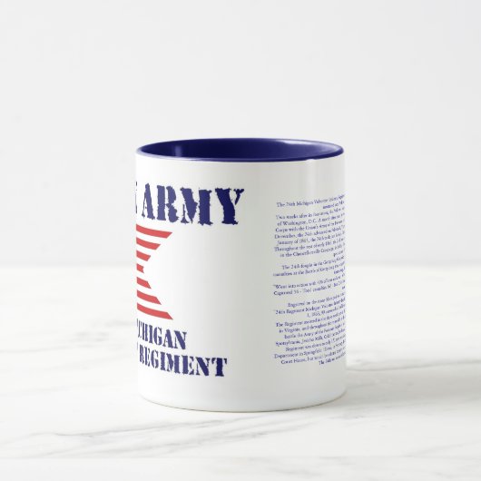 24ste Michigan Infanteregime, Mok burgeroorlog (Midden)