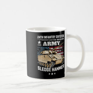 24th Infantry Division 197th Brigade Army Veteran Koffiemok