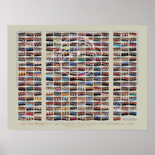 24x18 Geen Kwaad Project bij het Poster van de The