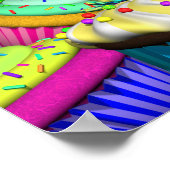 24x18-inch GiggleBellies Cupcake Birthday Poster (Hoek)