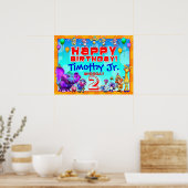 24x18-inch GiggleBellies Happy Birthday Poster (Keuken)