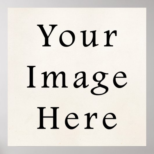 24x24 Square Posters Persoonlijk Poster papier (Voorkant)