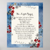 24x30 Het Onze Vader-posterprint Poster (Voorkant)