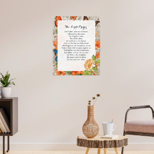 24x30 Het Onzevadersposterprint Poster