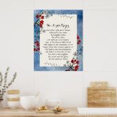 24x30 Het Poster van het Onze Vader (Keuken)