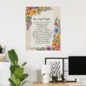24x30 Poster met het Onze Vader Gebed (Thuiskantoor)