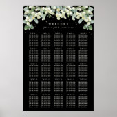 24x36" 25 Tafels van 10 Zitkaarten Poster (Voorkant)