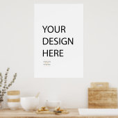 24x36 afdrukken poster (Keuken)