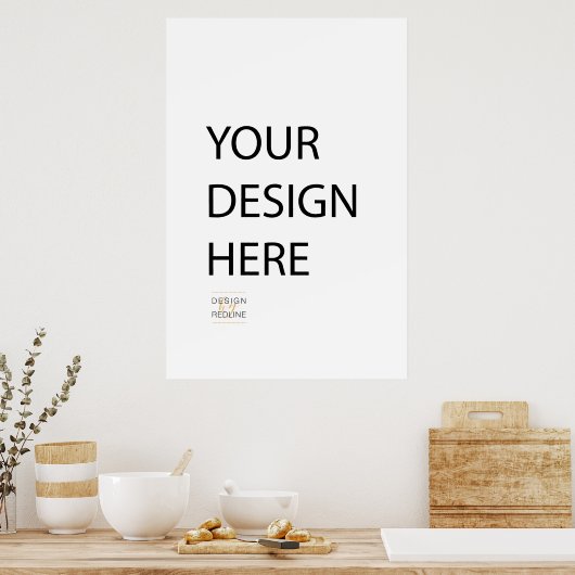 24x36 afdrukken poster (Keuken)