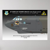 24x36 B-52G "Old Crow Express"-Poster Poster (Voorkant)