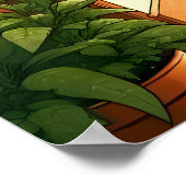 24x36 Entryway Potted Snake Plant Poster (Hoek)