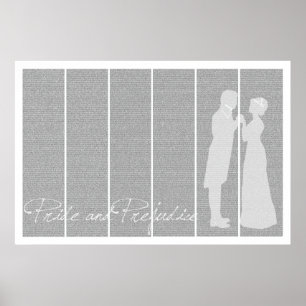 24x36 full text poster Pride and Prejudice