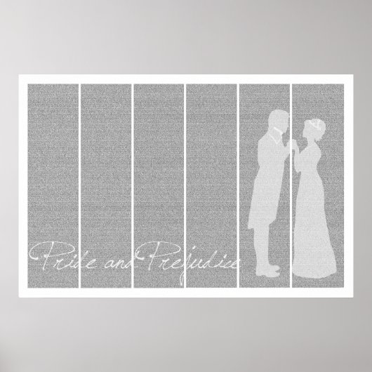 24x36 full text poster Pride and Prejudice (Voorkant)