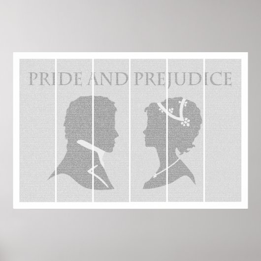 24x36 full text poster Pride and Prejudice (Voorkant)